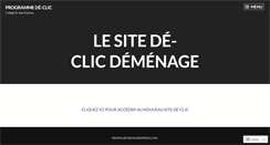Desktop Screenshot of de-clic.com
